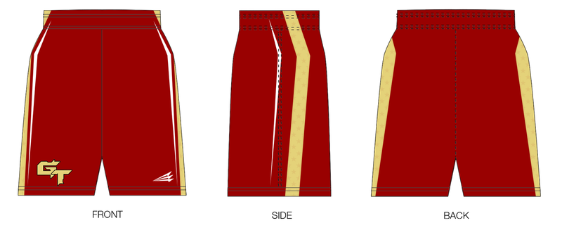 GameTime Warriors Baseball Custom Shorts Design #RS1