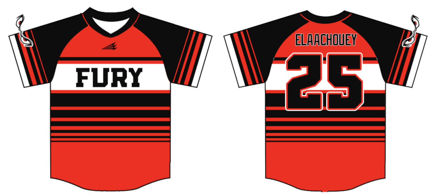 Howell Fury Custom NanoDri Baseball Jersey #2d
