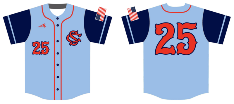 Cowtown Storm Custom HexaFlex Baseball Jersey #7