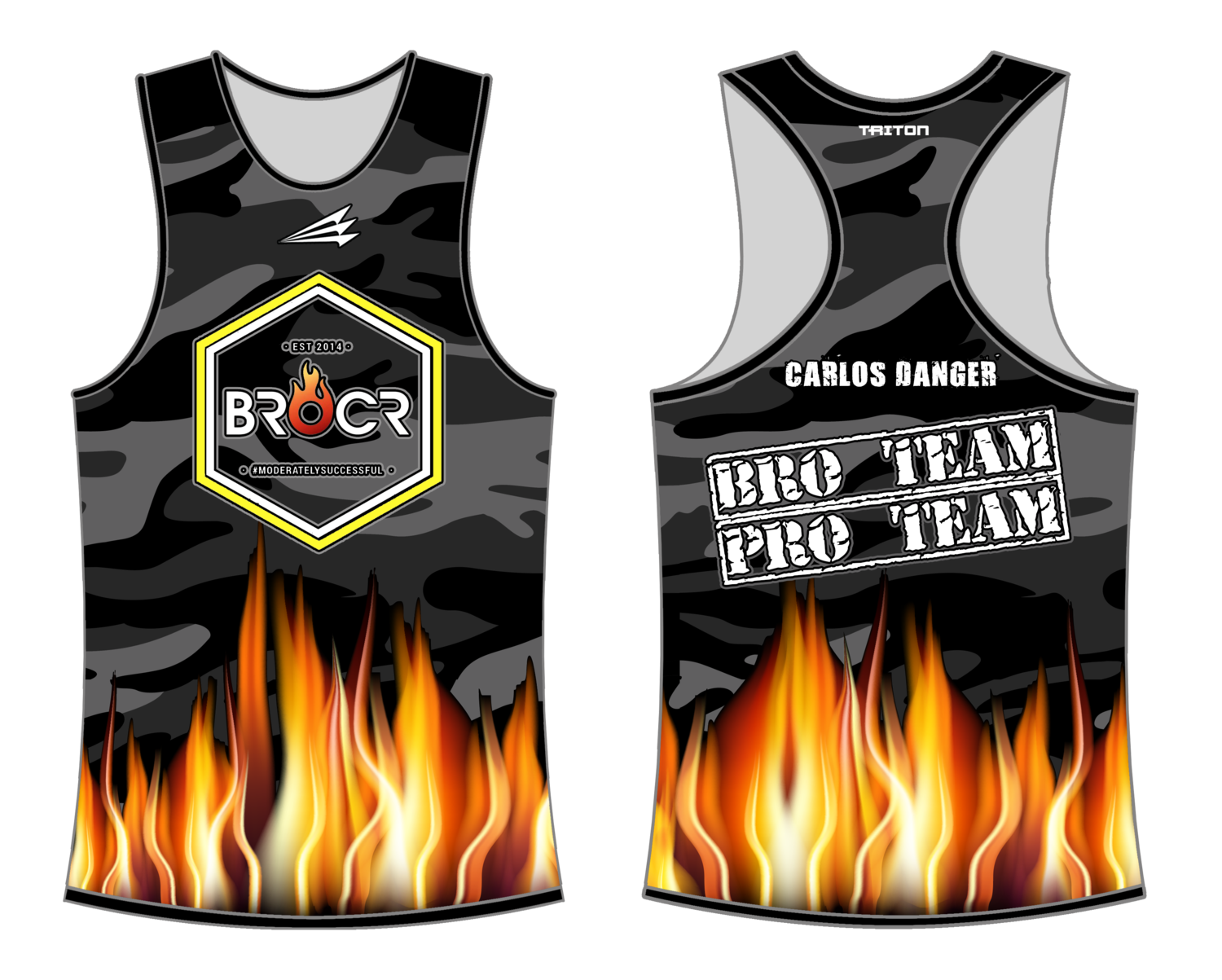 BROCR Custom Pro-Premier Racerback Singlet #SN1