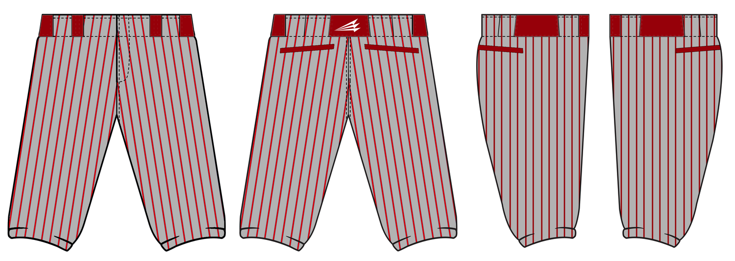 Alabama Sox Custom Baseball Pants #BP2c