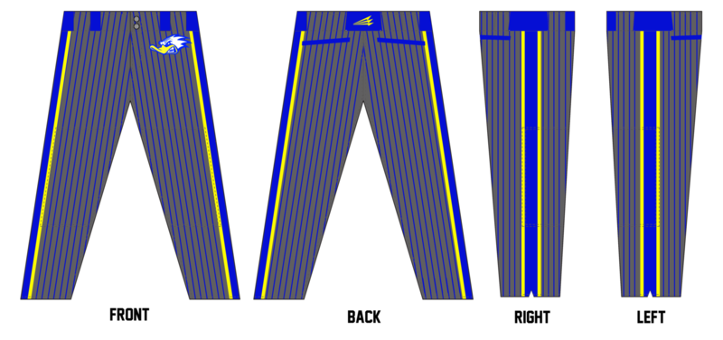 Dirty Ducks Baseball Custom Stacheman Long Pants #BP1