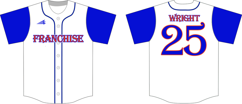 Franchise Custom Hexaflex Baseball Jersey #5G