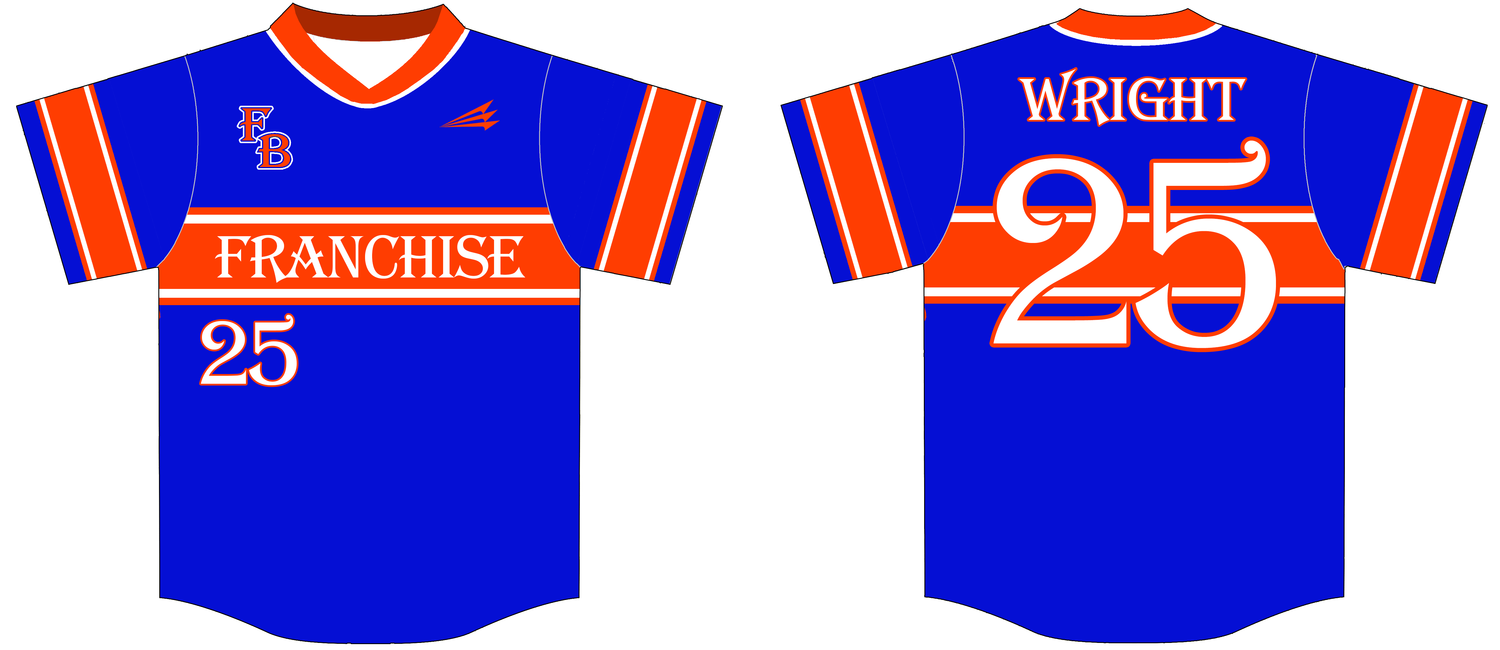 Franchise Custom Hexaflex Baseball Jersey #4C