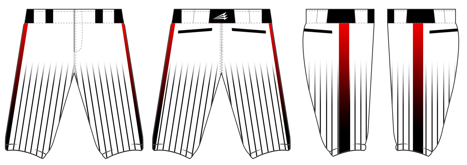 LA Heat Custom Stacheman Elite Knicker Baseball Pants #BP2B