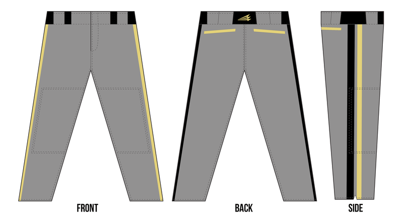 Baserats Baseball Custom Stacheman Elite Long Pants Design #BP1B