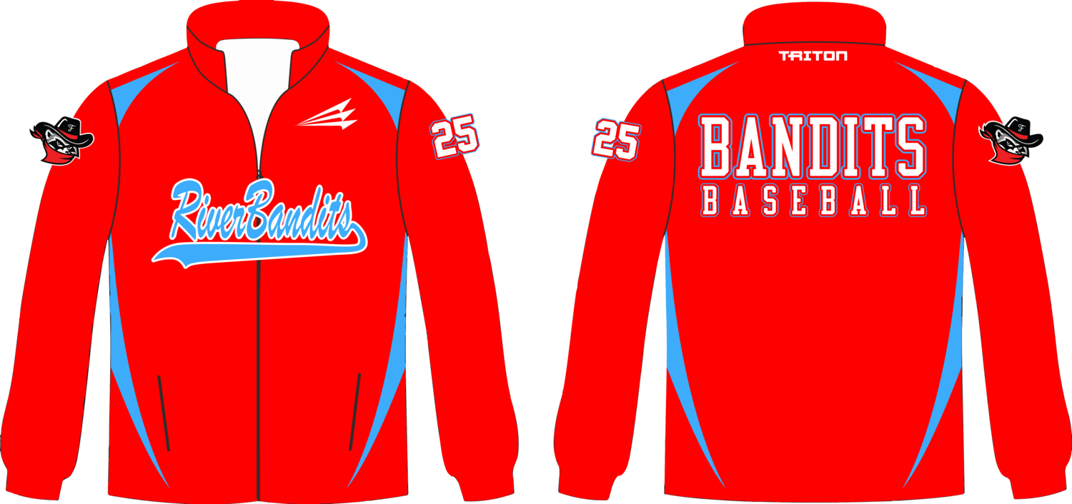 FRANKLIN RIVER BANDITS Baseball Custom Crusader Jacket  #CJ2