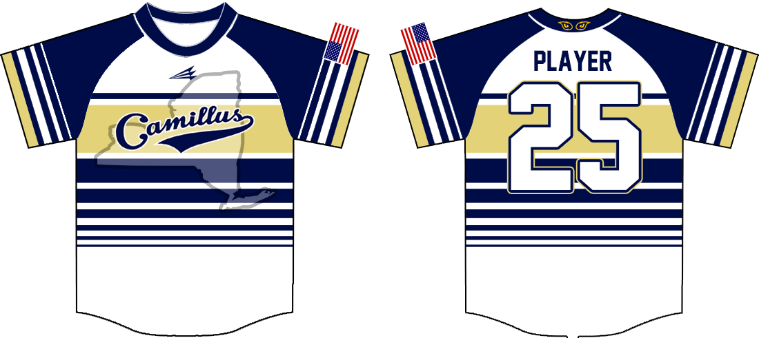 Camillus Wildcats Custom NanoDri Baseball Jersey #7B