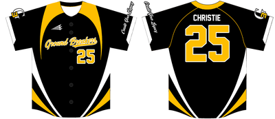 Ground Breakers Custom HexaFlex Baseball Jersey #4B