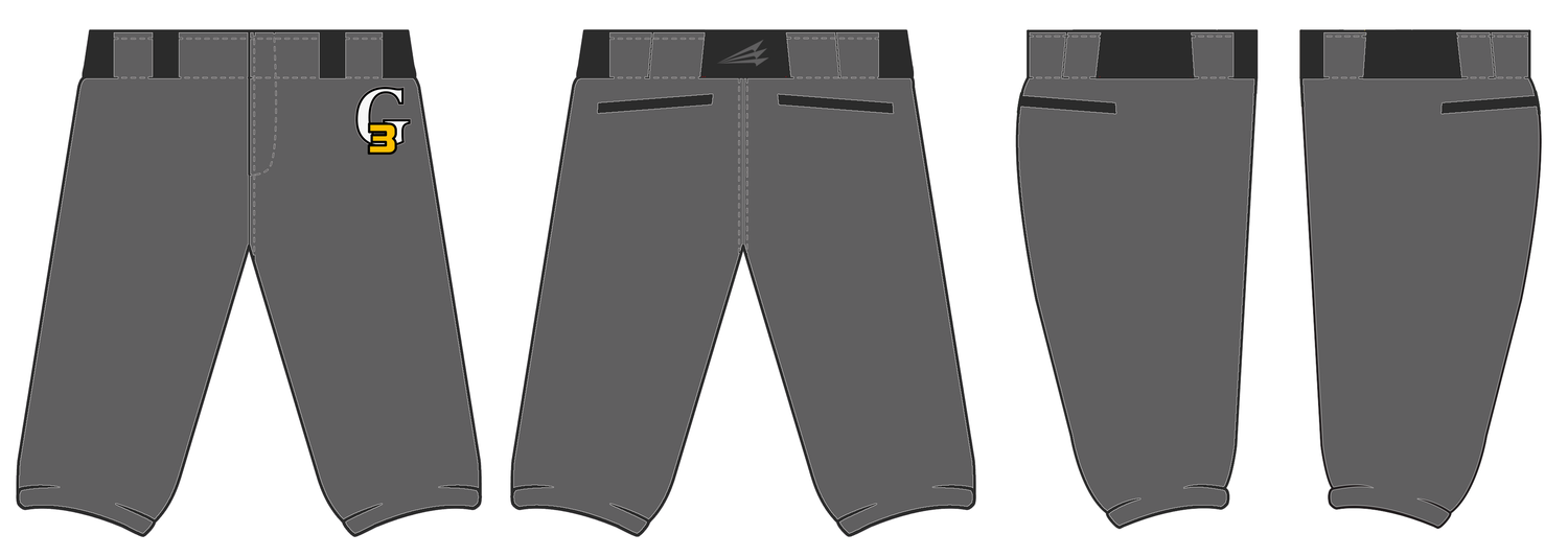 Ground Breakers Baseball Custom Stacheman Knicker Pants #BP2A
