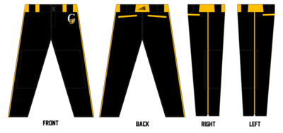 Ground Breakers Baseball Custom Stacheman Long Pants #BP3