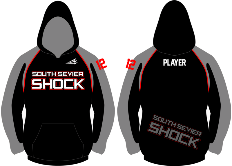 South Sevier Shock Baseball Custom Vulcan Hoodie #VH1