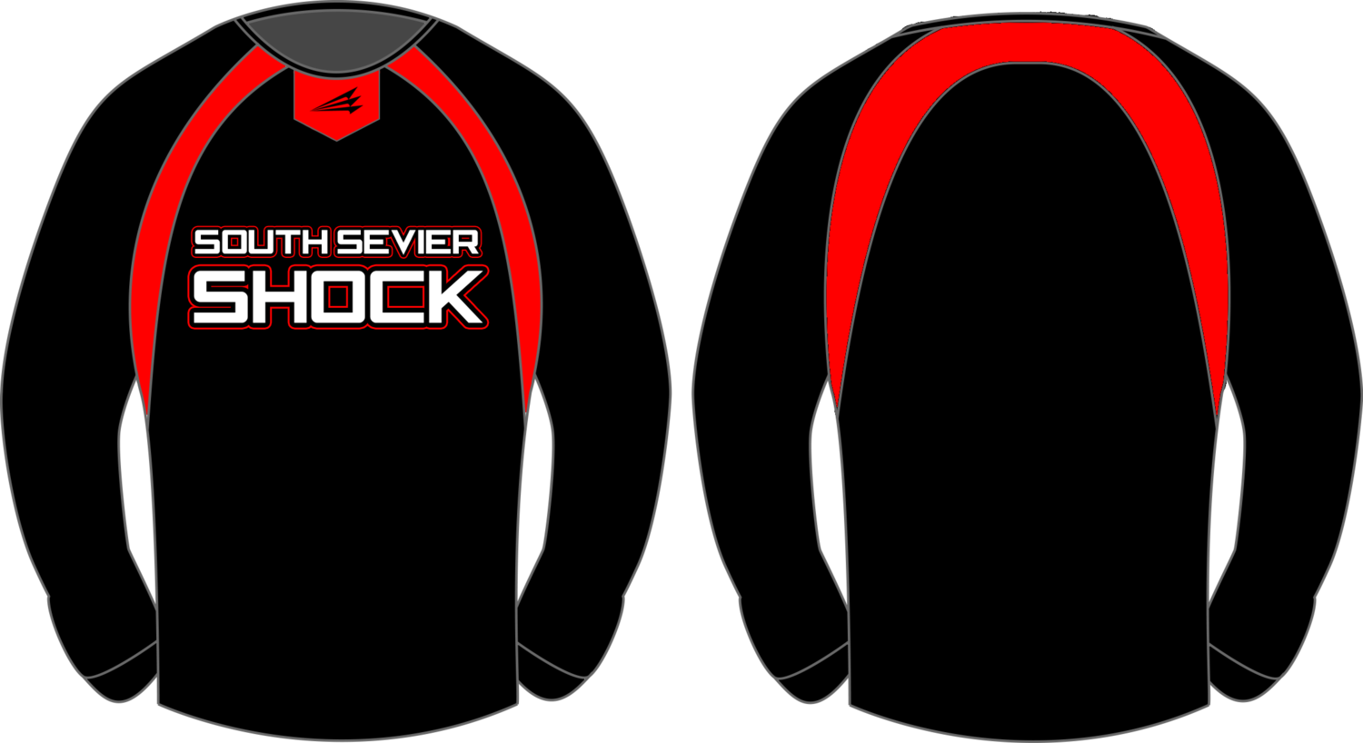 South Sevier Shock Baseball Custom Vulcan Pullover #VP2