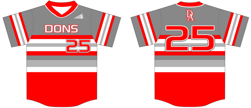 De Anza High School Custom ProPremier Baseball Jersey #4