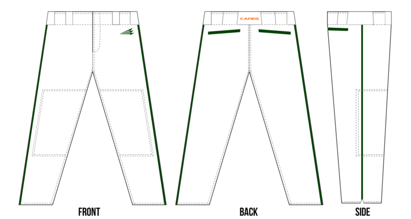 Westchester Hurricanes Baseball Custom Stacheman Long Pants #BP1C