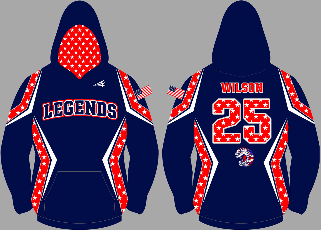 Bill Arp Legends Baseball Custom Vulcan Hoodie #VH1