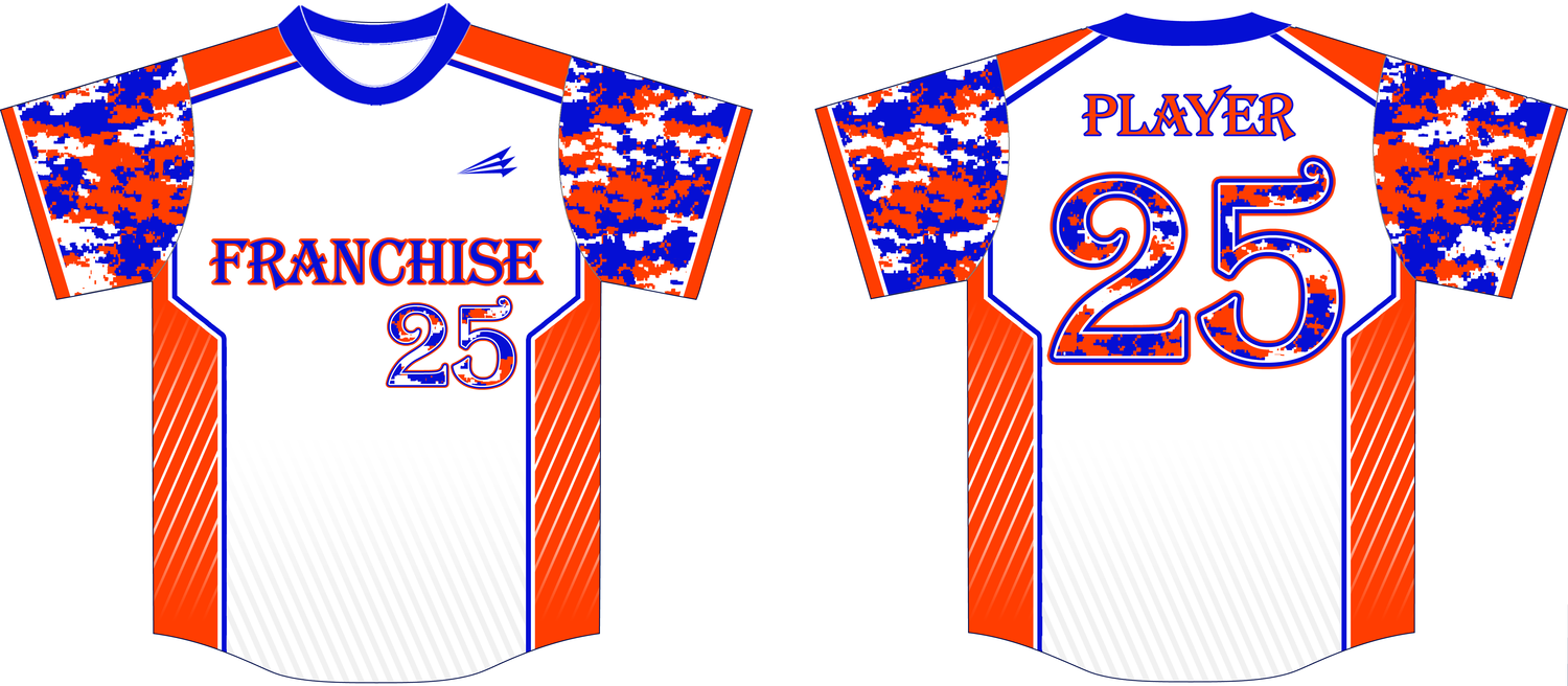 Franchise Custom Hexaflex Baseball Jersey #8