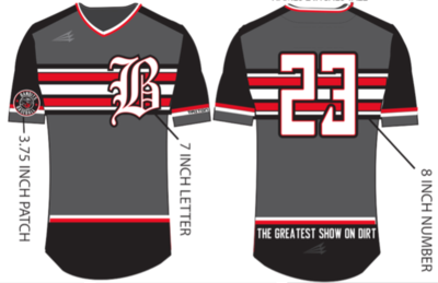 Tri-State Bandits Elite Custom Baseball Jersey #2
