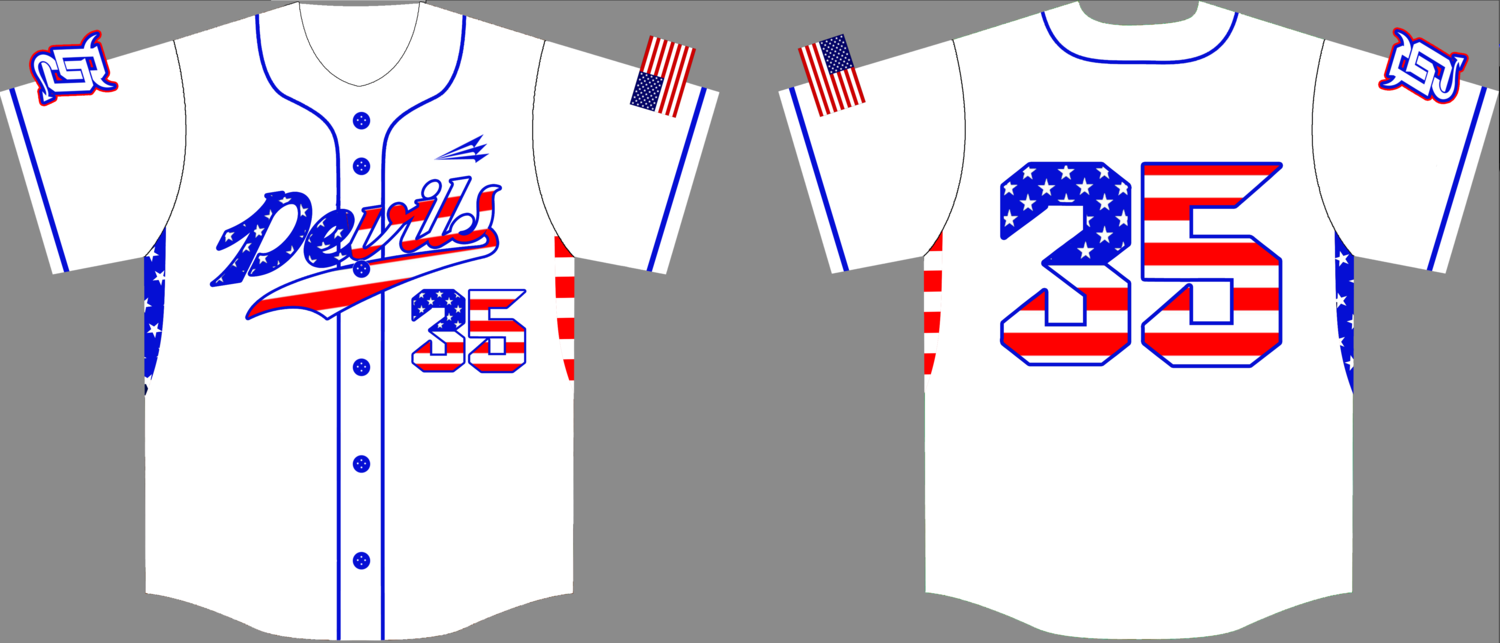 North Georgia Dirt Devils Custom NanoDri Baseball Jersey #2