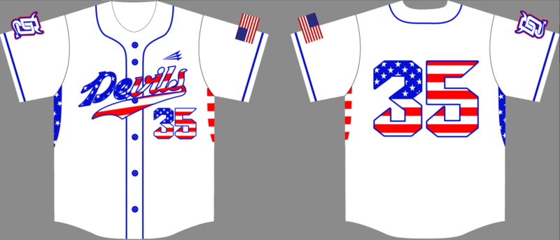 North Georgia Dirt Devils Custom NanoDri Baseball Jersey #2