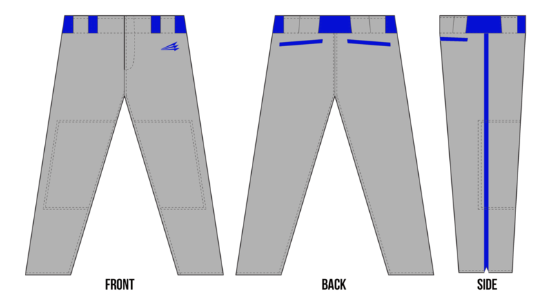 Rockbridge Bombers Custom Stacheman Elite Long Baseball Pants #BP2