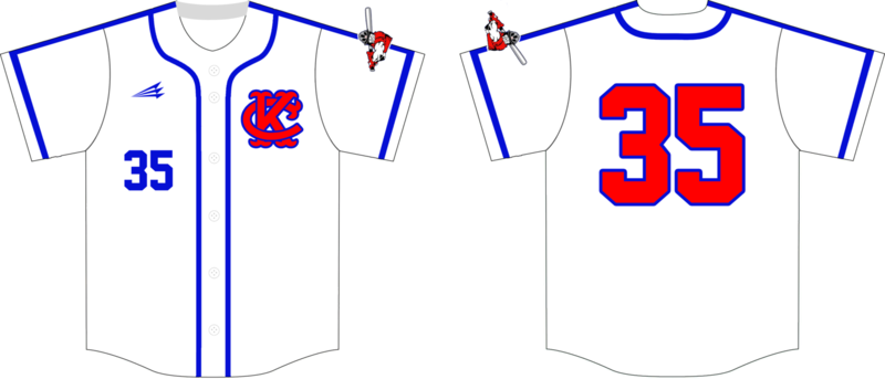 Kern County Roughnecks Custom HexaFlex Baseball  Jersey #1