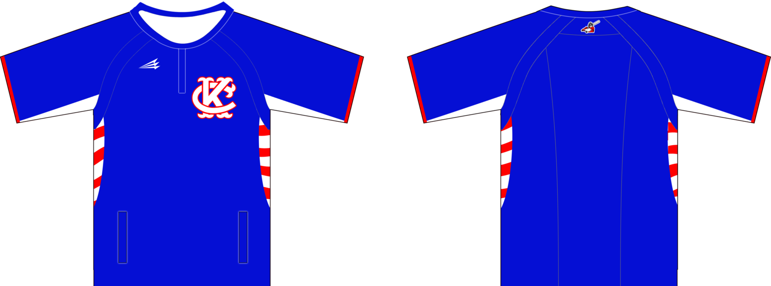 Kern County Roughnecks Baseball Custom Clutch Cage Jacket #CC1