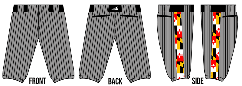 UMAC Attack Custom Stacheman Elite Knicker Pants #BP1C