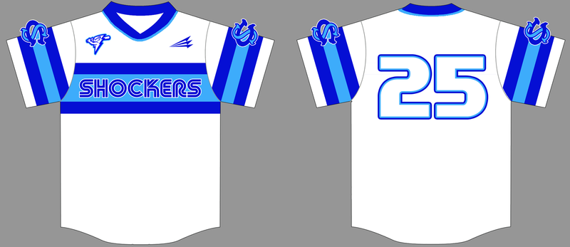 Chicago Shockers Custom NanoDri Baseball Jersey #4C