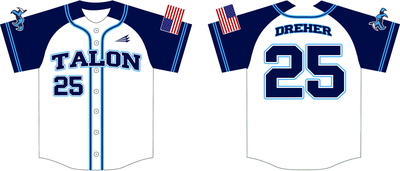 Chapin Talon 8U Custom Hexaflex Baseball Jersey #2