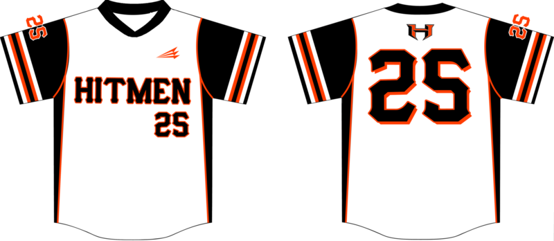 Hitmen (Crump) Custom HexaFlex Baseball Jersey #4D