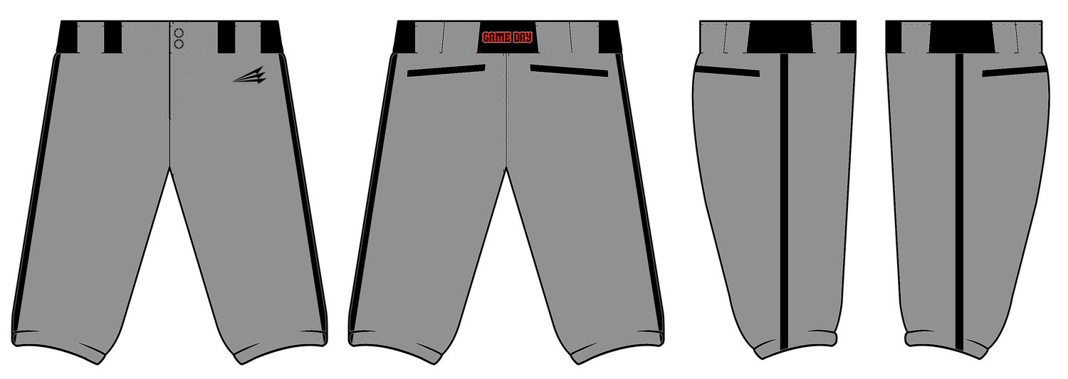 Game Day Baseball Custom Stacheman Elite Knicker Baseball Pants #BP1B