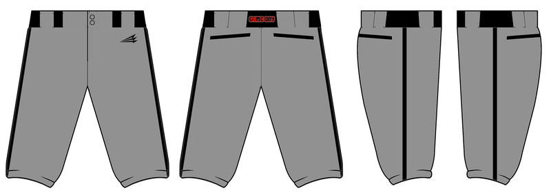 Game Day Baseball Custom Stacheman Elite Knicker Baseball Pants #BP1B
