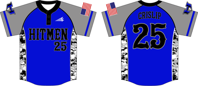 The Hitmen Custom HexaFlex Baseball Jersey #4
