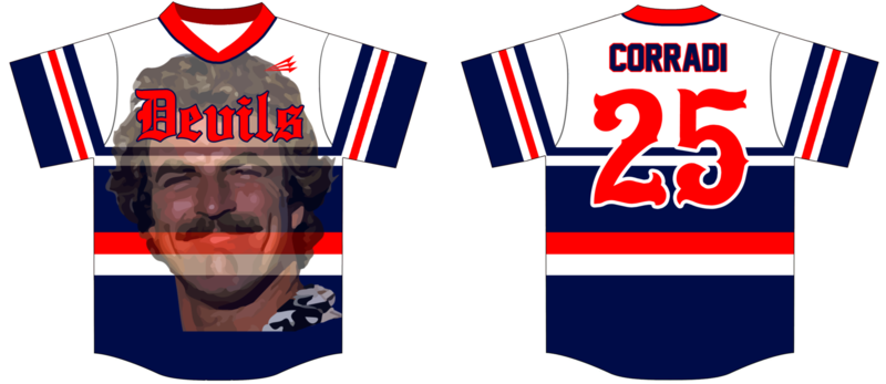 Tallahassee Handsome Devils Custom HexaFlex Baseball Jersey #3B