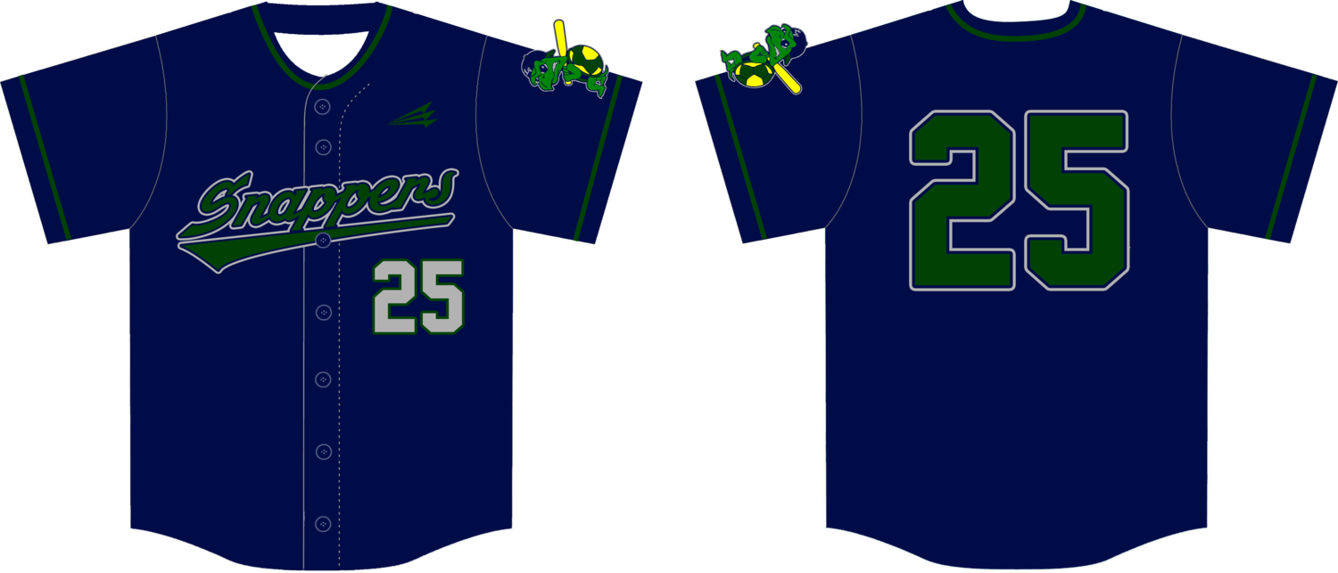 Las Vegas Snappers Custom Nanodri Baseball Jersey #2C