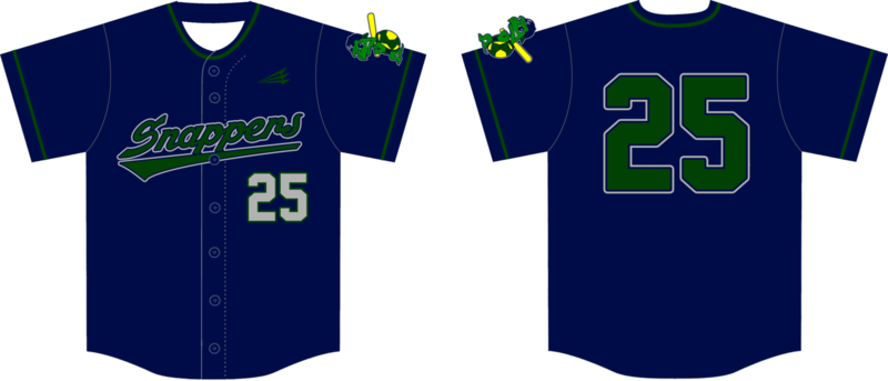 Las Vegas Snappers Custom Nanodri Baseball Jersey #2C
