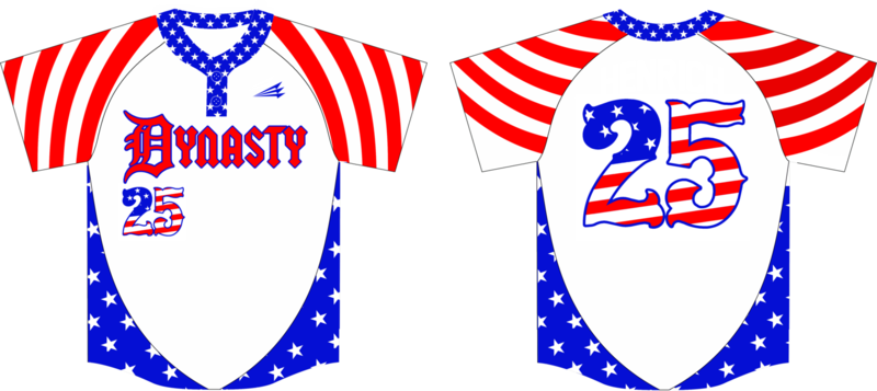 Cincinnati Dynasty Custom Hexaflex Jersey Design #1B