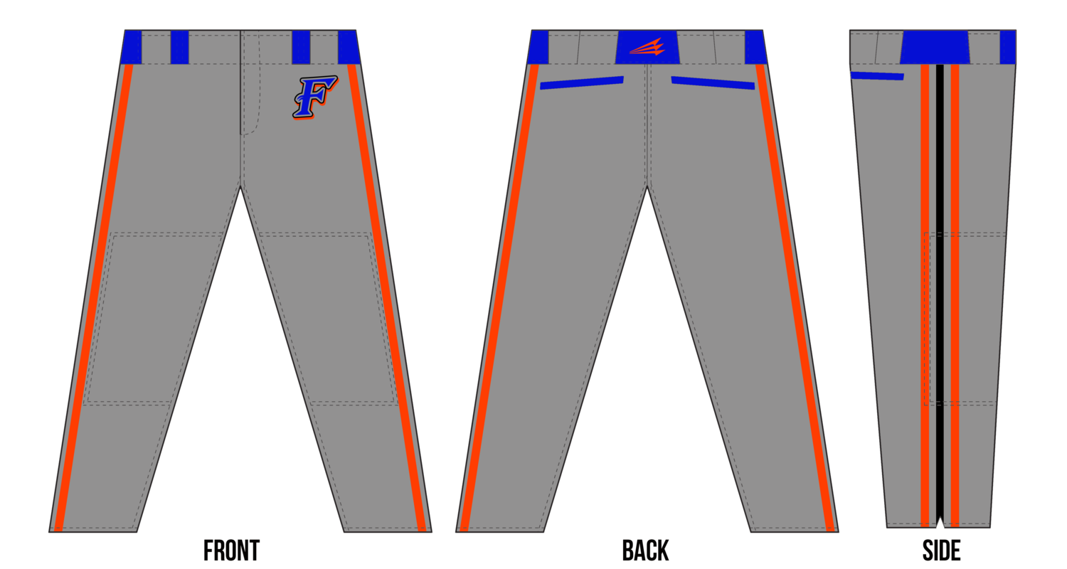 Ohio Force Baseball Custom Stacheman Elite Long Pants #BP2