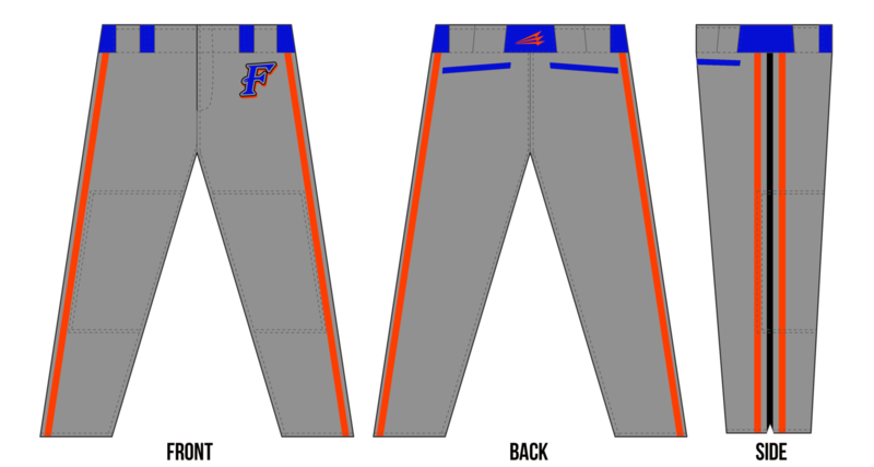 Ohio Force Baseball Custom Stacheman Elite Long Pants #BP2