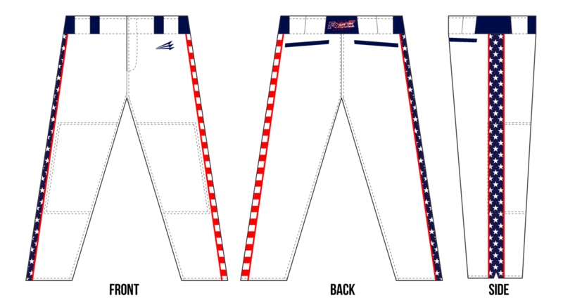 Ohio Force Baseball Custom Stacheman Elite Long Pants #BP3