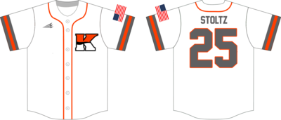 Davis Krush Custom HexaFlex Baseball Jersey #1