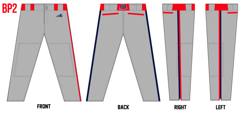 Midwest Athletics Custom Stacheman Elite Long Baseball Pants #BP2