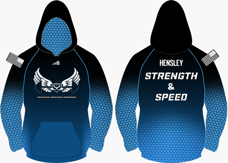 Strength and Speed Custom Vulcan Hoodie #VH2