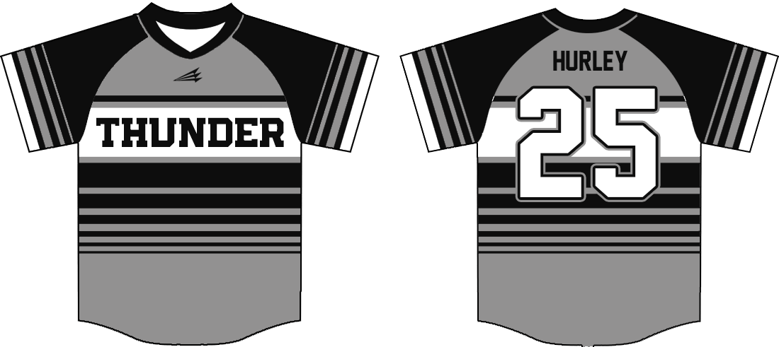 Bluegrass Thunder Custom HexaFlex Baseball Jersey #1b