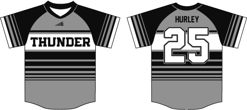 Bluegrass Thunder Custom HexaFlex Baseball Jersey #1b