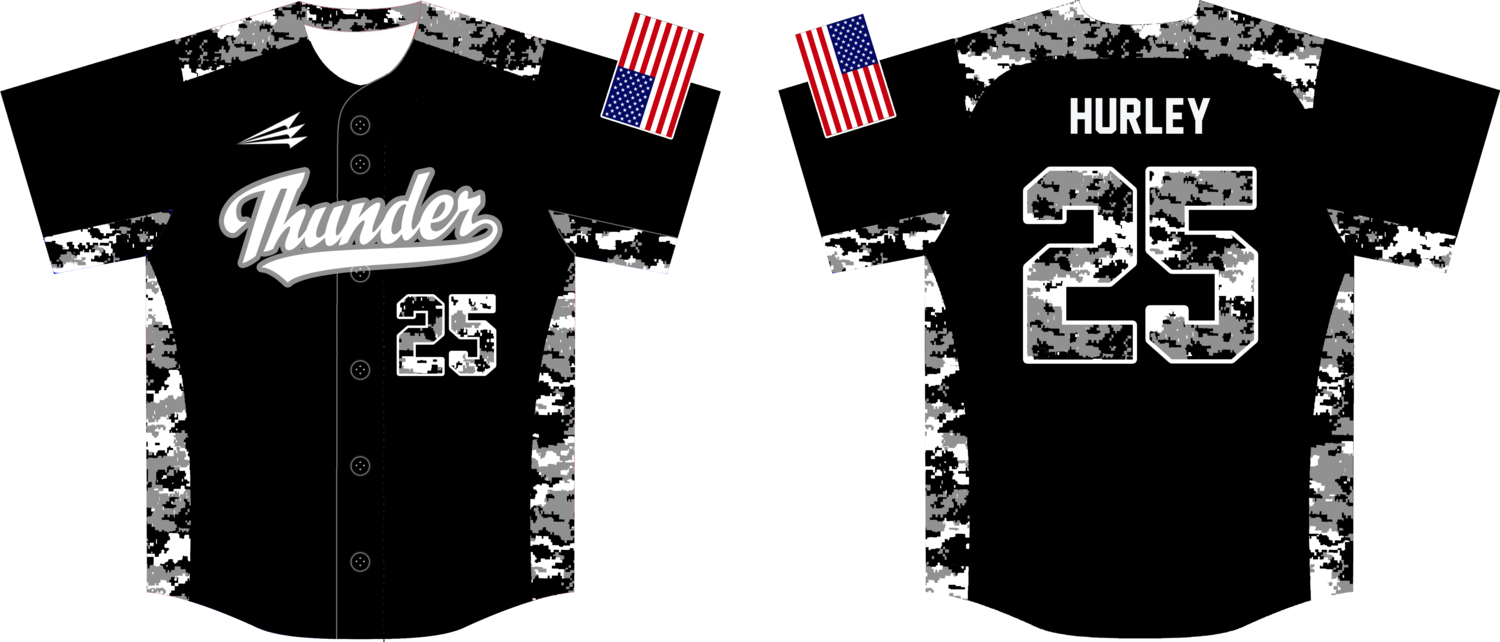 Bluegrass Thunder Custom HexaFlex Baseball Jersey #3