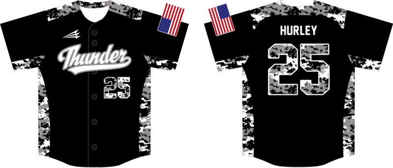 Bluegrass Thunder Custom HexaFlex Baseball Jersey #3