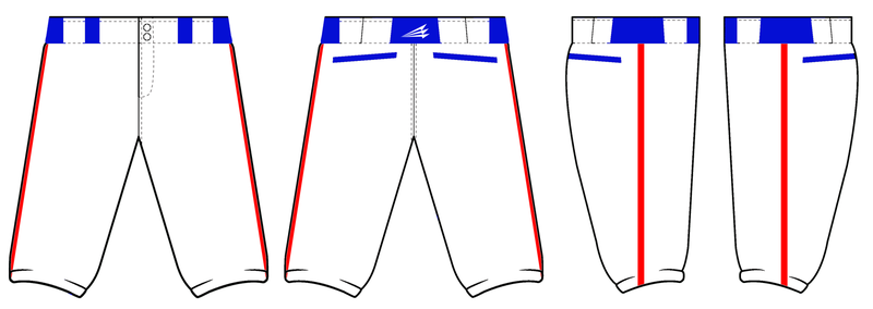 Bomb Squad Baseball Stacheman Elite Knicker Pants #BP2