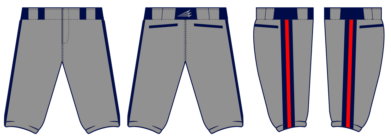 Montgomery Expos Custom Stacheman Elite Knicker Pant #BP1K